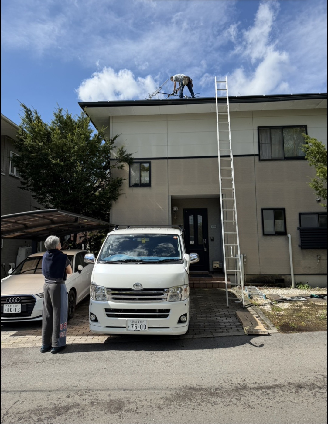 地デジ　BS アンテナ調整　取り付けをいたしますの画像